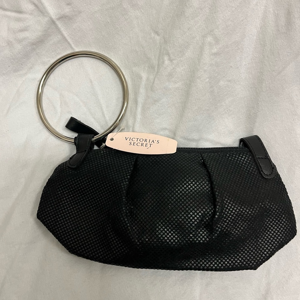 Victoria’s Secret black small clutch Wristlet